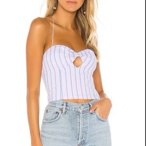 Leah Front Tie Top